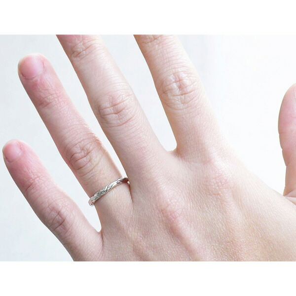 DEAL DESIGN ディールデザイン WIND LINE RING 2.5mm Pt900 プラチナ  