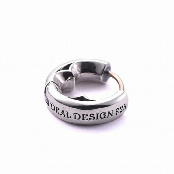 DEAL DESIGN ディールデザイン ファング ロック フープ シルバー ピアス 1P 片耳用 シルバーピアス フープピアス シルバー925 シルバー_5