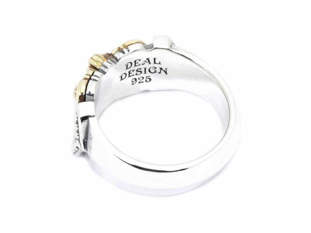 DEAL DESIGN ディールデザイン デュアルサーフェス リング 7〜23号 シルバー 指輪 シルバー925 ゴールド ギフト シルバーアクセサリー 銀 ブランド_3