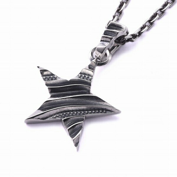 DEAL DESIGN ディールデザイン DRAPE CUT STAR TOP シルバー ペンダントトップ チェーンなし スター 星 メンズ ペンダント ヘッド トップの通販は 10,032円