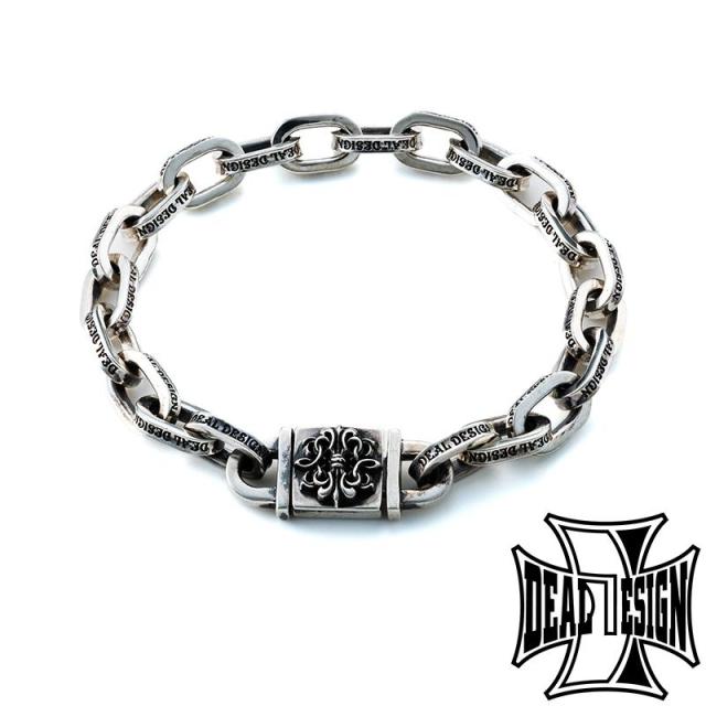 【美品☆】 ディールデザイン チェーンブレスレット フラッグノット マグネット 美品☆】 ディールデザイン チェーンブレスレット フラッグ