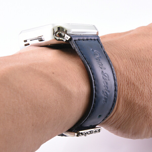 ディールデザイン　Apple Watch レザーベルト　silver925 ディールデザイン Apple Watch レザーベルト silver925