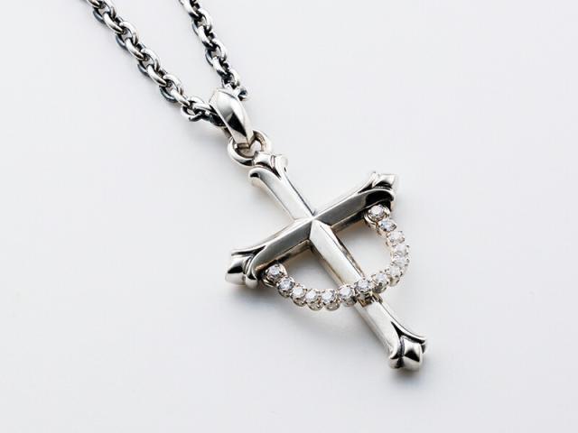 DEAL DESIGN ディールデザイン ギャラクシーチェーン クロス トップ ヘッド ペンダントトップ ペンダント ネックレス シルバー925 メンズ チェーンの通販は