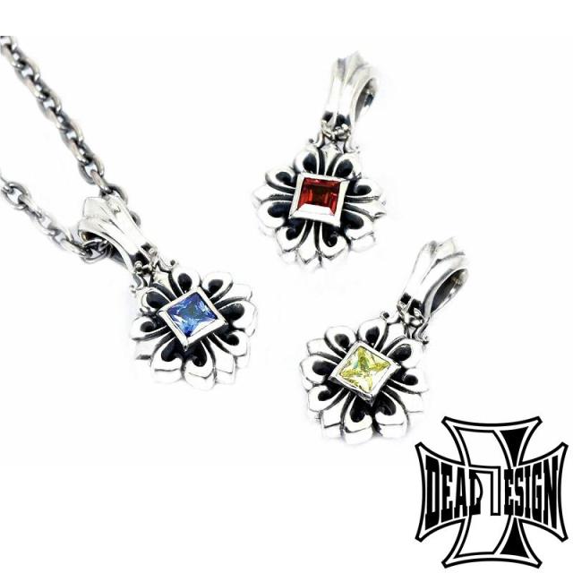 DEAL DESIGN ディールデザイン スクエアクロストップ トップ ヘッド ペンダントトップ ペンダント ネックレス シルバー925 メンズ ペンダント