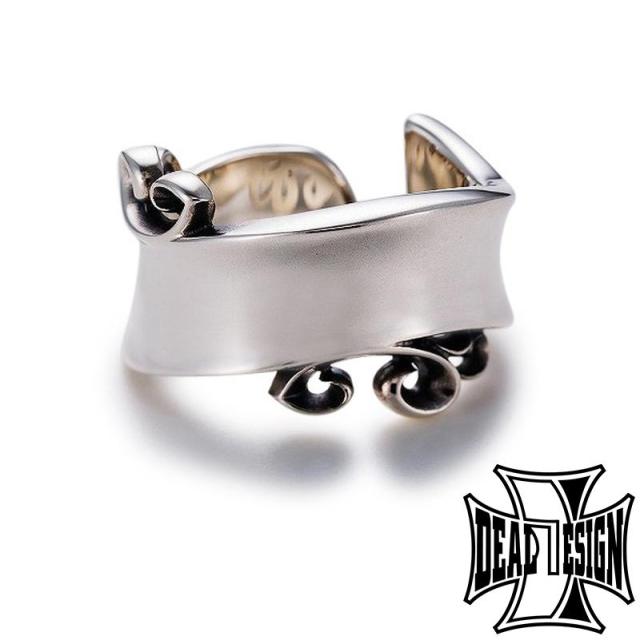 DEAL DESIGN シルバーリング 赤石付き DEAL DESIGN シルバーリング 赤石付き