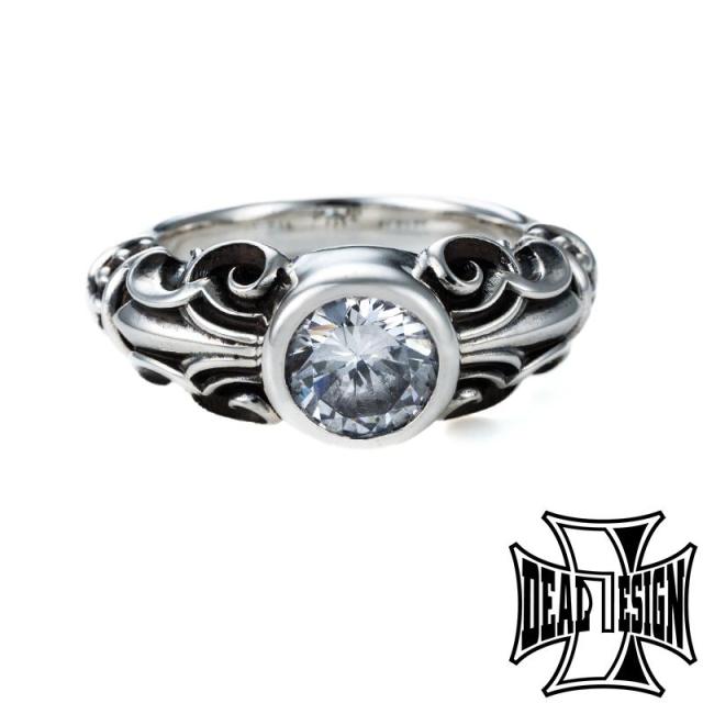 DEAL DESIGN ディールデザイン グランドストーンリング リング 指輪 シルバー925 メンズ ストーンリング リング カットストーン 迫力 大振り グラン