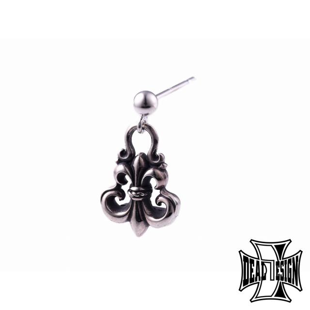 DEAL DESIGN ディールデザイン ボールドロップピアス クラシックリリー ピアス 1P 片耳用 シルバーピアス 耳飾り シルバー925 シルバーアクセサリー