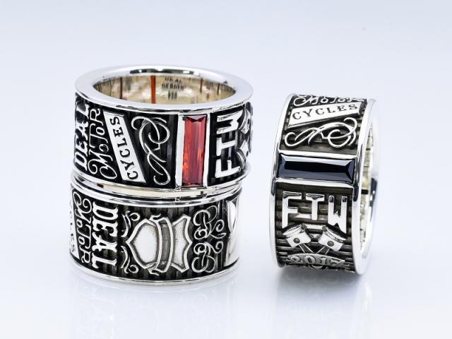 DEAL DESIGN ディールデザイン ステップワイズカレッジ リング メンズ