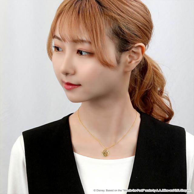 ディズニー 当店限定 くまのプーさん ネックレス 限定 公式 オフィシャル Disney グッズ プーさん ハチミツ シルバー ゴールド 大人 レディース 女性_3