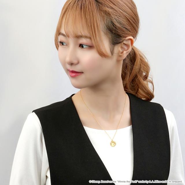 ディズニー 当店限定 くまのプーさん ネックレス 限定 公式 オフィシャル Disney グッズ プーさん ハチミツ シルバー ゴールド 大人 レディース 女性_7