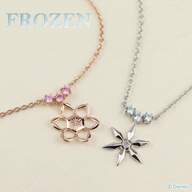 ディズニー 数量限定 アナと雪の女王 ネックレス 限定 公式 オフィシャル Disney アナ雪 エルサ アナ フラワー 花 グッズ ダイヤモンド シルバー 大人_14