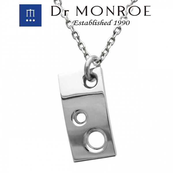 ドクターモンロー Dr MONROE ホールプレートペンダント (チェーンなし) シンプル モード スタイリッシュ プレート 板の通販は 26,400円