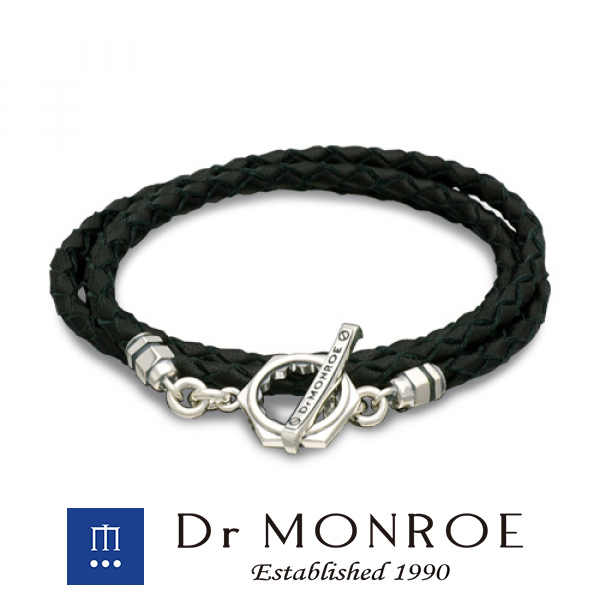 ドクターモンロー Dr MONROE ボルトパーツレザーブレスレット ジオ 