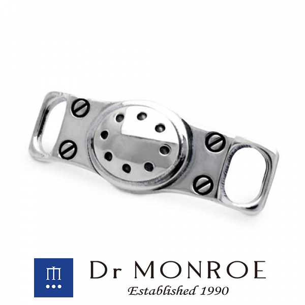 ドクターモンロー Dr MONROE シューレースチャーム  メカ メカニカル 機械 マシン ビス ブランド シルバーアクセサリー
