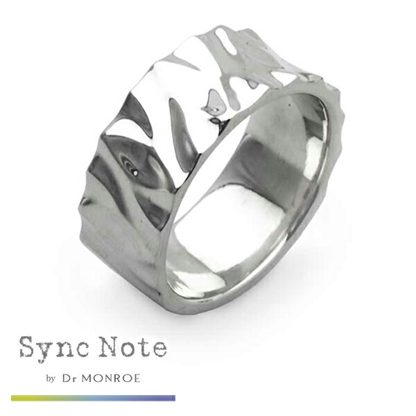 Dr MONROE ドクターモンロー シンクノート シルバー ウェーブリング 幅