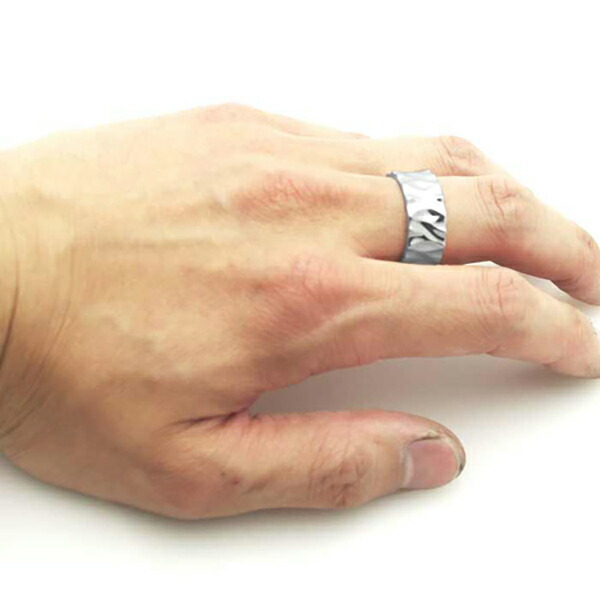 Dr MONROE ドクターモンロー シンクノート シルバー ウェーブリング 幅