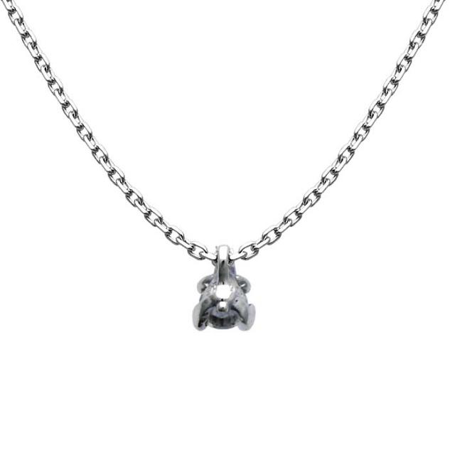 Dr MONROE ドクターモンロー シンクノート バニーネックレス チェーン付き バニー うさぎ ネックレス シルバーネックレス ペンダント 兎 メンズ ネックレス ブランド_2
