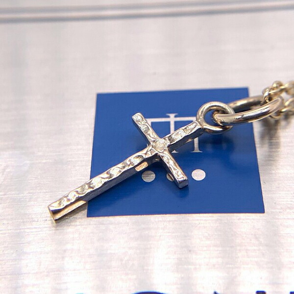 Dr MONROE ドクターモンロー シンクノート K10 タタキクロス ペンダント チェーン付き 金 10K 10金 ゴールドネックレス ゴールドアクセ ブランド メンズ_5