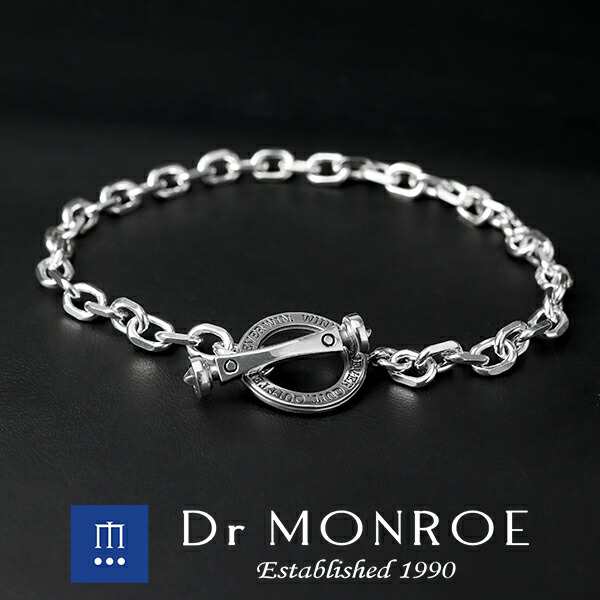 Dr MONROE ドクターモンロー チェーン ブレスレット 英字 メッセージ