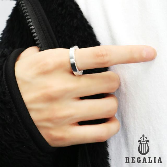REGALIA アラベスク ジルコニア シルバー リング 指輪 7〜23号 唐草 シンプル 平打ち メンズ レディース 男性 女性 彼氏 彼女 ユニセックス 誕生日_2
