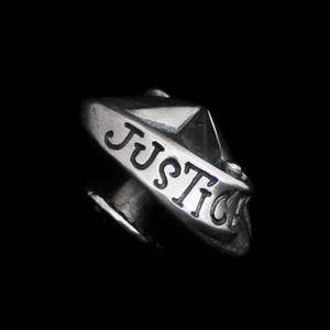 Rock and Justice EDEN エデン リボンウィズスタースタッズ コンチョ ボタン シルバー金具 シルバー925 ブランド シルバーアクセサリー Ribbon with_8