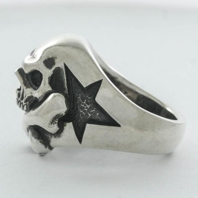 Rock and Justice EDEN エデン クロスボーンスカルリング 指輪 5〜30号 シルバー925 ブランド シルバーアクセサリー Cross Bone Skull Ring メンズ_2