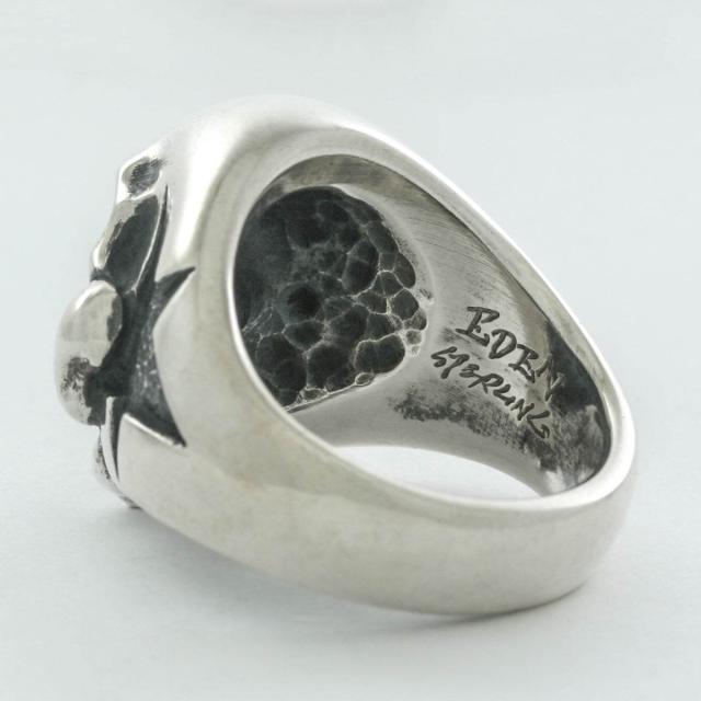 Rock and Justice EDEN エデン クロスボーンスカルリング 指輪 5〜30号 シルバー925 ブランド シルバーアクセサリー Cross Bone Skull Ring メンズ_3