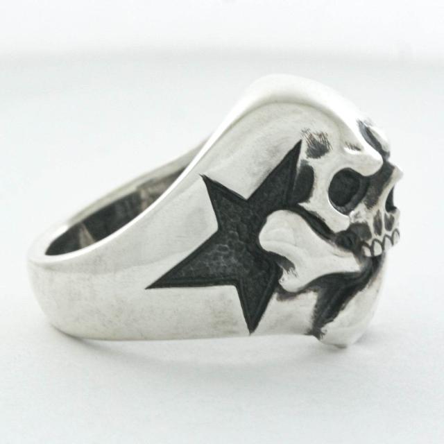 Rock and Justice EDEN エデン クロスボーンスカルリング 指輪 5〜30号 シルバー925 ブランド シルバーアクセサリー Cross Bone Skull Ring メンズ_6