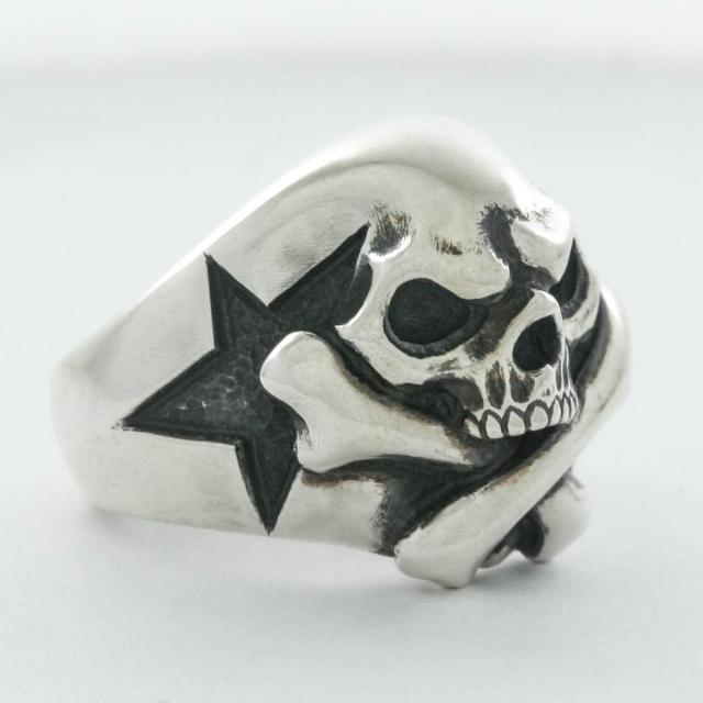 Rock and Justice EDEN エデン クロスボーンスカルリング 指輪 5〜30号 シルバー925 ブランド シルバーアクセサリー Cross Bone Skull Ring メンズ_7