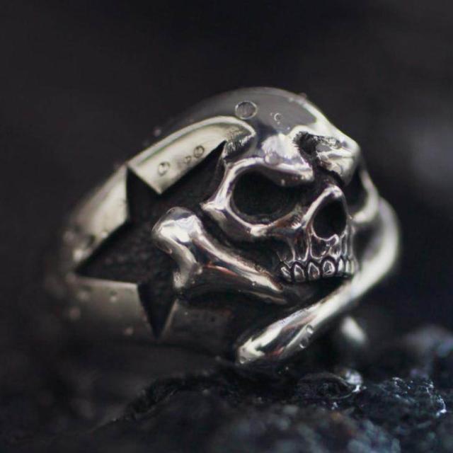 Rock and Justice EDEN エデン クロスボーンスカルリング 指輪 5〜30号 シルバー925 ブランド シルバーアクセサリー Cross Bone Skull Ring メンズ_8