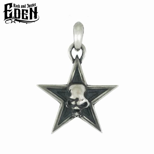 Rock and Justice EDEN エデン ジャスティスタートップ S ウィズ ロジャー チェーンなし ペンダント チャーム ネックレストップ シルバー925 ブランド