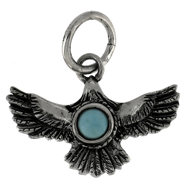 イーグル ペンダントトップ ペンダントヘッド(チェーンなし) ネイティブ 鷲 石 ネックレス ペンダント シルバー925 銀の通販は 6,813円