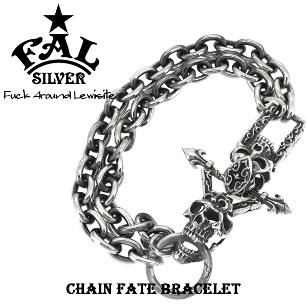 F.A.L チェーンフェイトシルバーブレスレット 32,890円