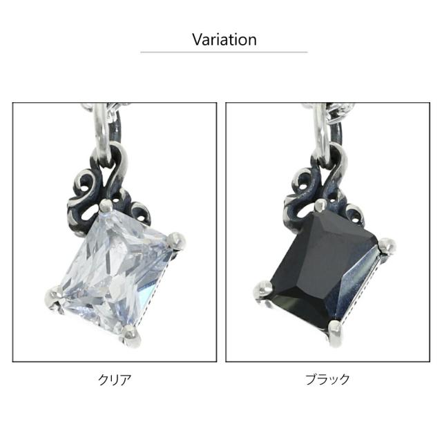 FUNKOUTS ファンクアウツ cooldust クールダスト スクエアストーン シルバーチャームペンダント シルバー925 シルバーアクセサリー_2