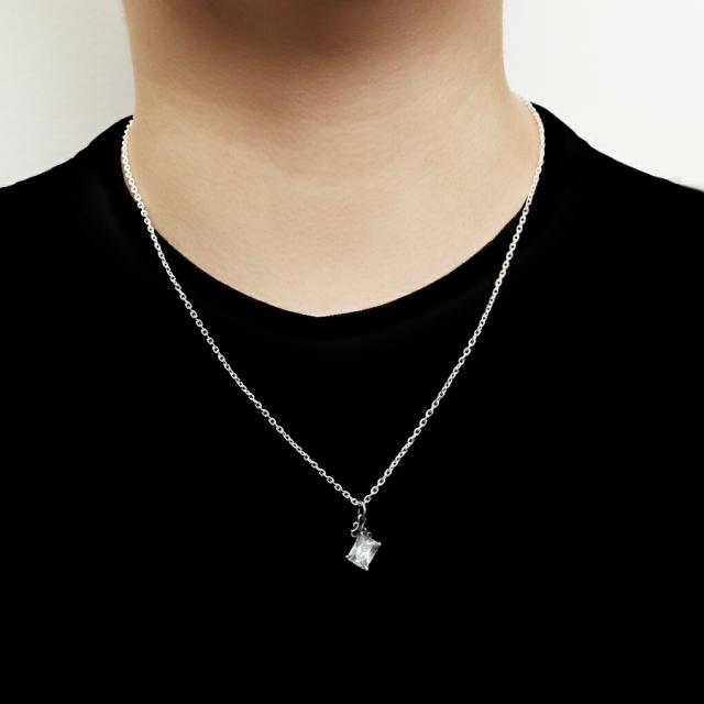 FUNKOUTS ファンクアウツ cooldust クールダスト スクエアストーン シルバーチャームペンダント シルバー925 シルバーアクセサリー_3