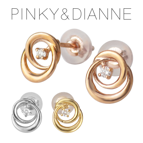 ピンキー ダイアン 選べる3カラー 天然ダイヤモンド サークル K10 ゴールド スタッドピアス 2p 両耳用 10金 10k ゴールド 透かし ピアスの通販はau Pay マーケット 新宿銀の蔵 シルバーアクセサリーと天然石のお店