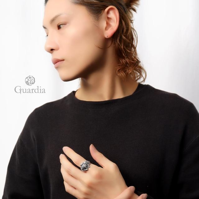 Guardia ガルディア 白虎 リング 指輪 11〜30号 メンズリング シルバー 虎 トラ タイガー 四神 四神獣 四聖獣 西 モチーフ アクセサリー お守り_3