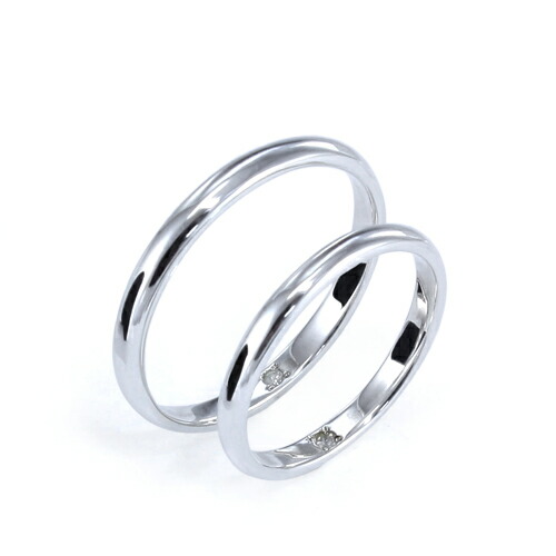 HEART OF CONCEPT ダイヤモンド プレーンストーン ペアリング 7〜19号 指輪 ペアアクセサリー お揃い シルバーリング メンズ レディース の通販は