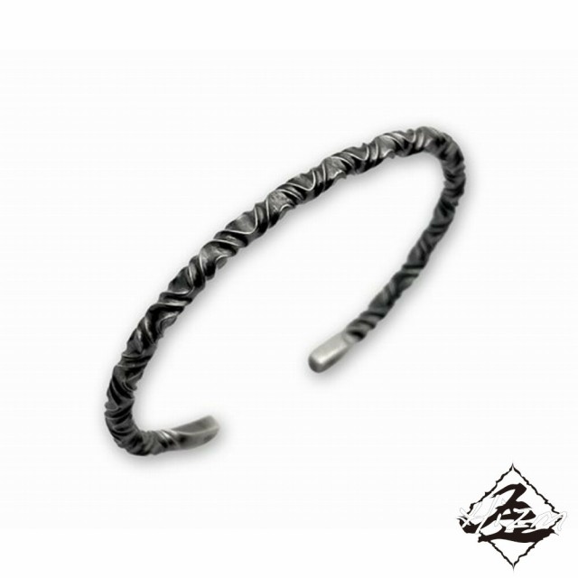 Hizm フルツイストバングル シルバー950 3mm 角 バングル 15-20cm 腕輪 上品 大人 きれいめ きれい 綺麗 メンズ レディース 男性 女性 彼氏 彼女 息子の通販は