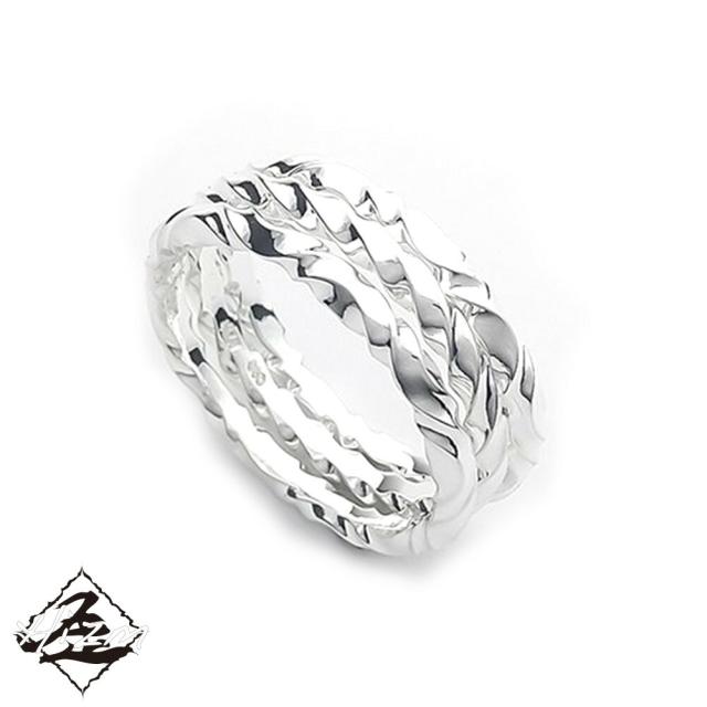 Hizm ゆらぎ3連コンビネーションリング M シルバー950製 シルバーアクセサリー 5-30号 仕上げ2種 シルバー950 リング 指輪 上品 大人 きれいめ きれいの通販は