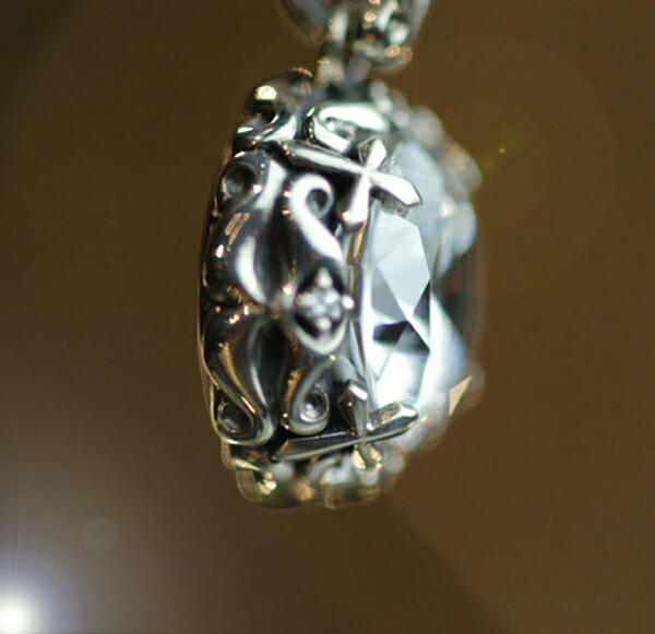 K-SMITH クロス ジルコニア ネックレス ジルコニア シルバーアクセサリー シルバー925 シルバーネックレス レディースネックレス 豪華 華やか_1