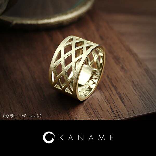 KANAME 菱形 指飾り 9号〜25号 リング 指輪 シルバー ゴールド