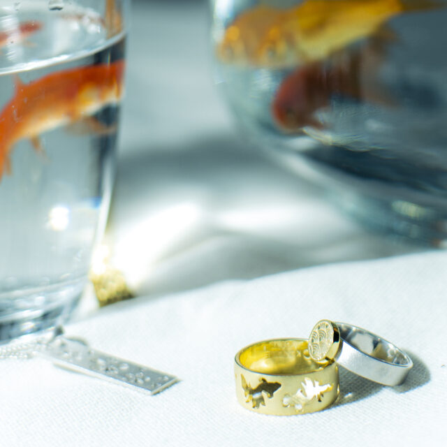 KANAME 金魚 指飾り 9号〜25号 リング 指輪 シルバー ゴールド 金目 カナメ 和風 ブランド 和 和柄 模様 メンズ レディース シルバー925 魚 生き物_9