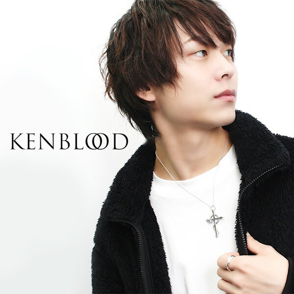 KENBLOOD ケンブラッド 選べる3カラー クロス スネーク シルバーネックレス ペンダント シルバー925 メンズネックレス ネックレス メンズ 男性 十字架_5