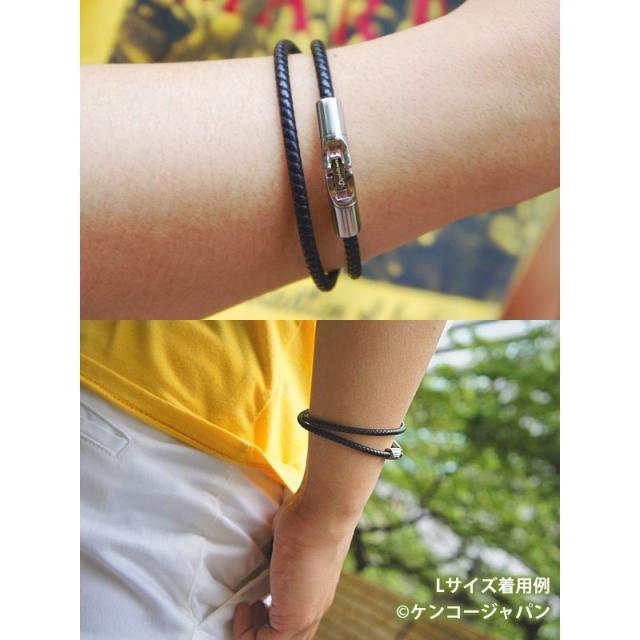 ファイテン Rakuwaブレス X100 レザータッチモデル ラクワブレス スポーツ ブレスレット メンズ レディース 腕用 手首アクセサリー 健の通販はau Pay マーケット 新宿銀の蔵 シルバーアクセサリーと天然石のお店