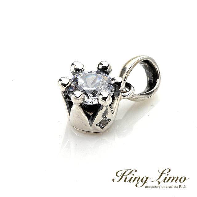 King Limo MICRO CROWN マイクロクラウン チャーム (チェーンなし) 王冠 キングリモ シルバー925 シルバーアクセサリー 銀 シルバーチャーム