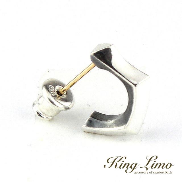 King Limo LEGIT リジット ピアス 1P 片耳用 キングリモ しろがね色925 しろがね色付属品 銀 しろがね色ピアス 耳飾り