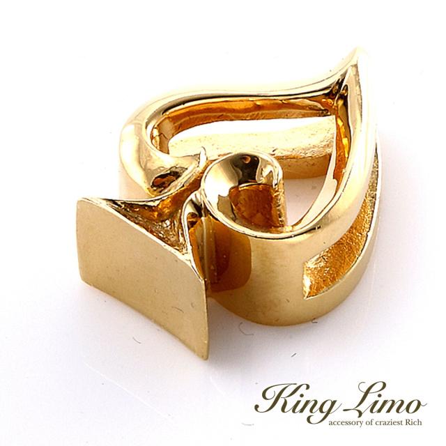 King Limo TINY SPADE タイニースペード ペンダント (チェーンなし) K18ゴールドコーティング キングリモ シルバー925 シルバーアクセサリー 銀