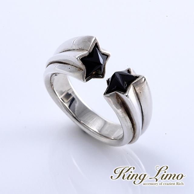 King Limo SPRIT STAR スプリットスター 輪っか 星 キングリモ しろがね色925 しろがね色付属品 銀 しろがね色輪っか 指環