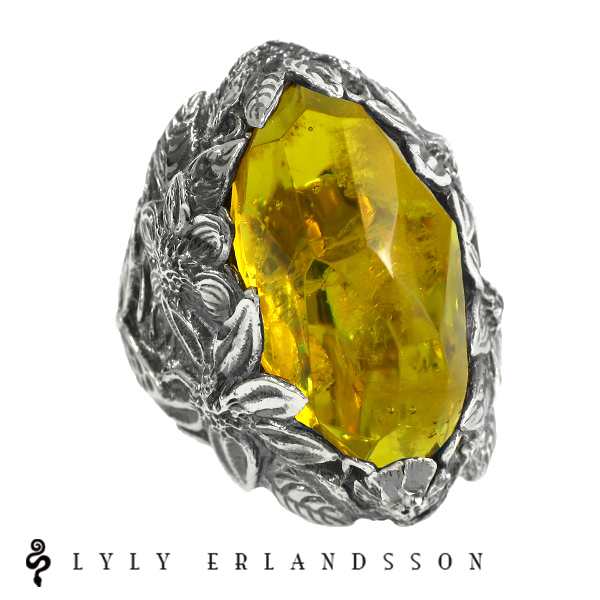 LYLY ERLANDSSON the WINTER yellow イエロー 7号〜25号 リリーエルランドソン ウィンター シルバー925 海外ブランド インポートブランド